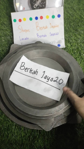 Cetakan martabak manis terang bulan 18cm terbuat dari cor besi baja tebal