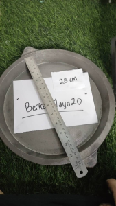 Cetakan martabak manis 28cm terang bulan dari cor besi baja tebal