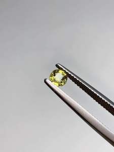 ธนาภรณ์✨พลอยมาลี การ์เน็ต 0.53 กะรัต สีเขียว พลอยดิบ สะอาด ไฟวิ้ง พลอยแท้100%(GSH1155)