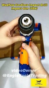 Wadfow Cordless Impact Drill | Impact Gun | 12V | WCDS542