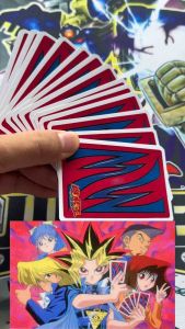 [ Bài In Yugioh ] Bộ Bài Yu-Gi-Oh! 1998 Japanese Poker - Toei Animation 72 lá.