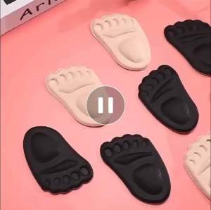 🇲🇾Sponge High Heel Cushion PadsInsert for Heel Shoe Grips Liner Self-Adhesive Shoe Insoles Foot Care Protector