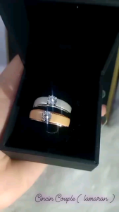 Cincin Couple Mata 1: Aksesoris Pernikahan Wanita dan Pria Terbaru