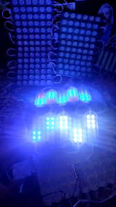 5 Lampu Ultrasonic 12 Mata Kedip 2 Warna LED Kedip Otomatis 12 Volt & 24 Volt Lampu Kedip Strobo