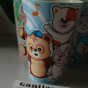 GELAS minum/gelas karakter bergambar lucu GELAS ANAK LION STAR ORI 300ML/GELAS KARAKTER