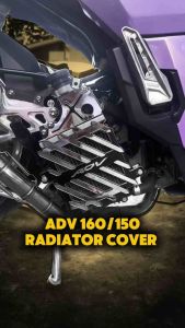 ADV 150/160 Radiator Cover — Free Bolts and washers | Plug and Play | Stylish Look | Premium Colors