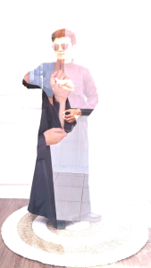 Jubah Gamis Pria polos simple King Sulaiman Toyobo Premium Risleting depan dan lengan