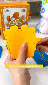 Sét May Vá Thủ Công Tạo Hình Đáng Yêu Cho Bé