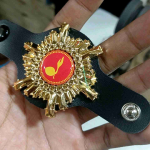 ring kacu hasduk pramuka tunas kelapa merah dua model matahari