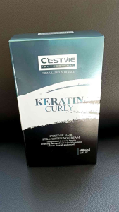 ชุดยืด เซฟวี่ เคราติน เคิร์ลลี่ แฮร์ สเตรทเทนนิ่ง ครีม