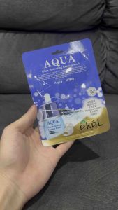 (ของแท้/เกาหลี) EKEL Aqua Ultra Hydrating Essence Mask มาส์กหน้า เติมน้ำลึก ผิวฟู เด้ง ฉ่ำ ใส ในแผ่นเดียว