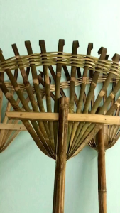 ไม้กวาด มือเสือ ทำจากไม้ไผ่ ชุด10ด้าม