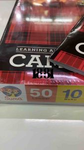 Buku Campus Boxy 50 Lembar Suma 10 Pcs Buku (Pack)