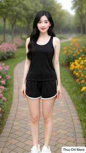 Bộ nữ ba lỗ chất đẹp mát Set Đồ Ba Lỗ Nữ Thể Thao Ngoài Trời Đi Biển FreeSize