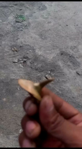 kipas ketinting mini balap kuningan 38 cm. lbng 2 mli