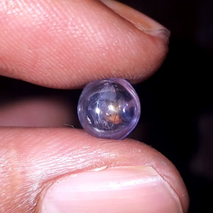 natural light blue sapphire star ceylon safir srilanka no treatment BODY GLASS