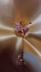 แหวนแฟชั่น เพชรแฟนซี CZ สวยน่ารักกกมาก แบบ บริดเจอตัน ราคา ฿1390.- บาท รวมส่ง Bridgerton syle