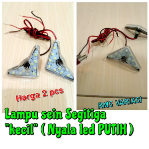 Sein Tempel LED Segitiga Kecil & Model Baut