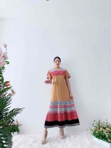 เดรสผ้าใยกัญชง