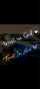 2pcs Trust In God Heart Car Rear View Mirror high quality Sticker Decal 2pcs each
