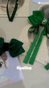 Jepit Pita Greeny / Rayya series hairclip / Jepit Pita rambut anak dan dewasa / NiguelShop