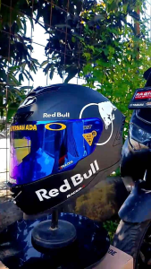 HELM TTC REDBULL PAKET GANTENG KEKINIAN MERK VRC
