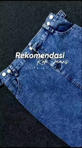 rok jeans teana// rok jeans span masa kini// rok jeans belah belakang