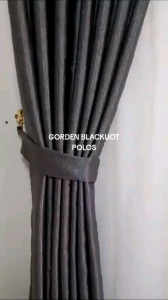 GORDEN POLOS PREMIUM TEBAL TIDAK TEMBUS SINAR MATAHARI Kain blackout