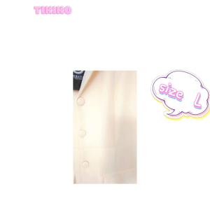 Aiyarin เดรสทำงานยาวสีครีม ทรงหางปลา