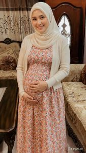 [PROMO] Dress tali halus dress tali getah dress mengandung from xs to 4xl plussize pregnant dress