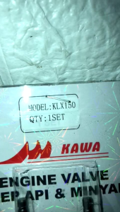 KLEP SET KLX 150 MEREK KAWA PAYUNG KLEP KLX 150