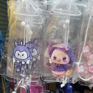 ซองกันน้ำสงกรานต์ แบบใส่การ์ตูน คล่ะสี คล่ะลาย 12ชิ้น