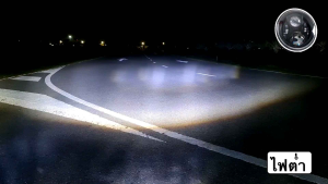 ไฟหน้า LED 7 นิ้ว ทรง M-P