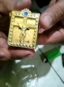 Hobble Keychain Emas Gantungan Kunci Alkitab Key Chain Holy Bible Permata Souvenir Natal