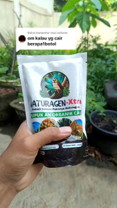 1 Pouch Naturagen Extra (BISA COD) padi pupuk jagung pupuk cabai pupuk sawit pupuk tebu pupuk semua tanaman pupuk naturagen CAIR naturagen jawa Barat pupuk naturagen semua tanaman pupuk pelebat buah pupuk bunga pupuk anggrek pupuk hormon pupuk hayati