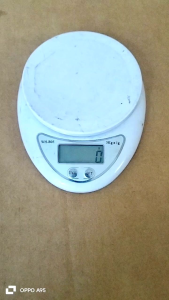 Dao chặt xương bò gà thép trắng không gỉ tay cầm cán gỗ ép đinh tán dài 35cm