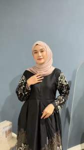 BISA COD - Couple Batik - Baju Pasangan Suami Istri - Batik Terbaru Bahan Katun - Gamis Kondangan