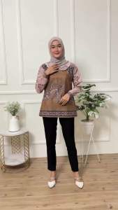 Blouse Atasan Wanita Terbaru - Atasan Batik - Baju Kantor Wanita - Baju Seragam Pelandang Kondangan