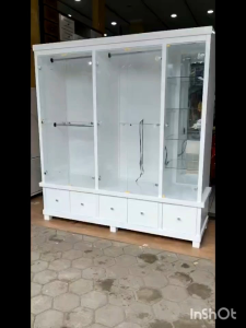 Lemari Pakaian 5 Pintu Gamis Bahan Multiplek Duco/trinityjayafurniture