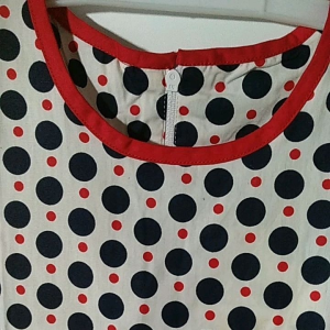 Dress remaja Nikita ukuran tanggung