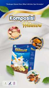 Hitawa Susu Kambing Untuk Tulang Dan Sendi Plus Jahe Kunyit Temulawak