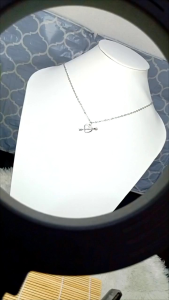 Abee Acc-1597 Korean style Kalung Rantai Wanita Korea Style Motif Love Panah