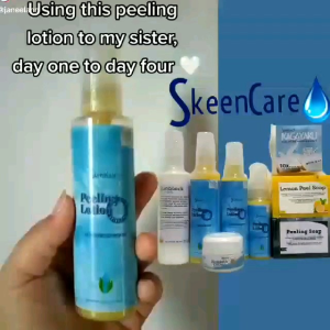 SkeenCare Trio Set 50ml Peeling Lotion+25g Sunblock Cream+Premium Peeling Soap