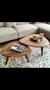 Meja Tamu Susun Segitiga Murah Terbaru