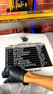 Kaos Liga Korupsi Indonesia Baju Kata Kata Sindiran Keren Catton Combad24s Tebal