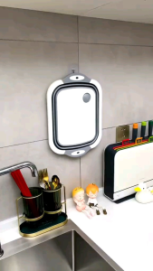 Baskom Talenan Lipat Multifungsi: Tahan Air & Gores