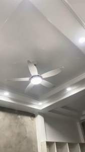 Quạt Trần 5 Cánh Thích Hợp Cho Chung Cư Trần Thấp Sải cánh 1m22 Có tiết kiệm điện