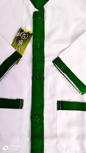 Atasan koko madrasah anak laki laki usia 7th-15th lengan panjang bahan katun adem lembut