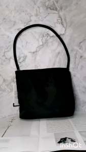 Disney Mickey Mouse Portable Nylon Cloth Shoulder Bucket Bag Tota Bag Underarm Bag