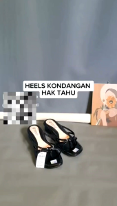 Sandal Wanita Chungy Heels 3cm Tali Tren Terbaru|Sandal Heels Hak Tahu 3cm|Sandal Kondangan Dan Formal